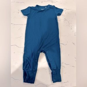 Posh Peanut Baby’s Short Sleeve Romper (12-18 mos) Sailor Blue